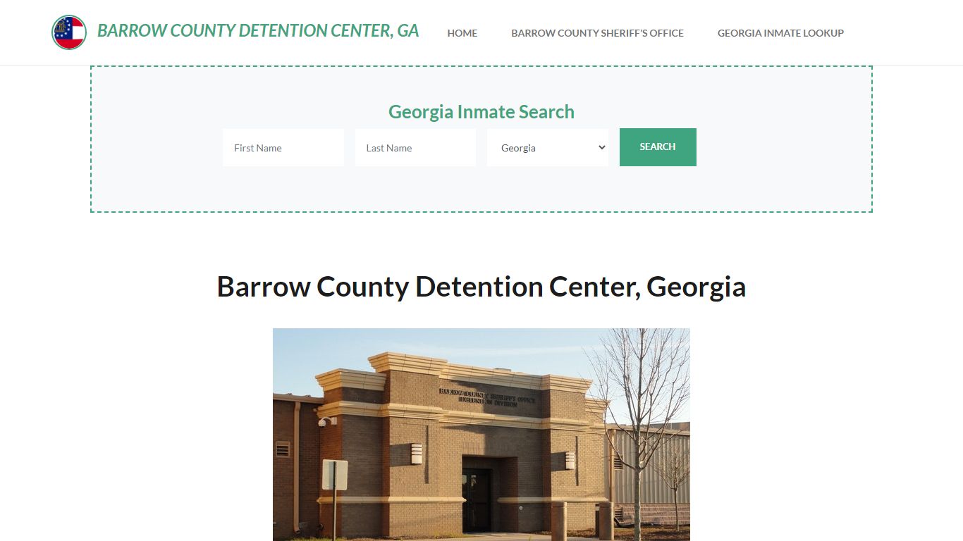 Barrow County Detention Center, GA Inmate Roster, Offender Search
